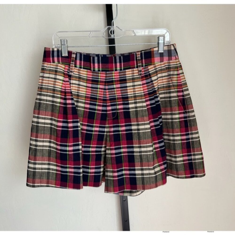SMYTHE Plaid Walking Shorts